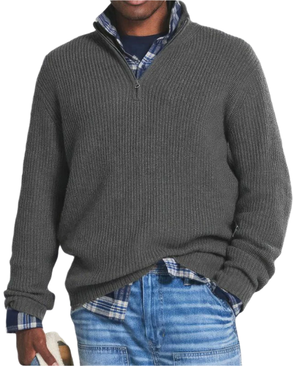 Camisola com fecho de correr Diego