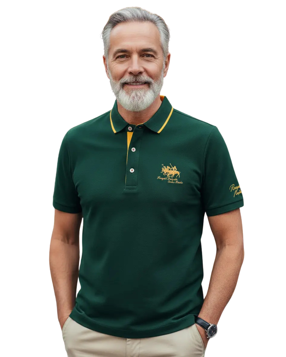 Camisa pólo de luxo