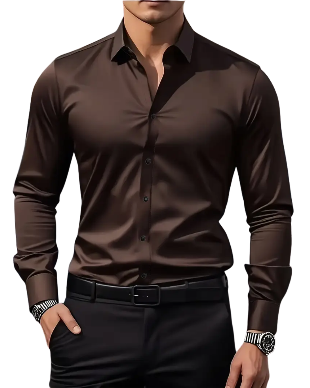 Camisa elegante para homem