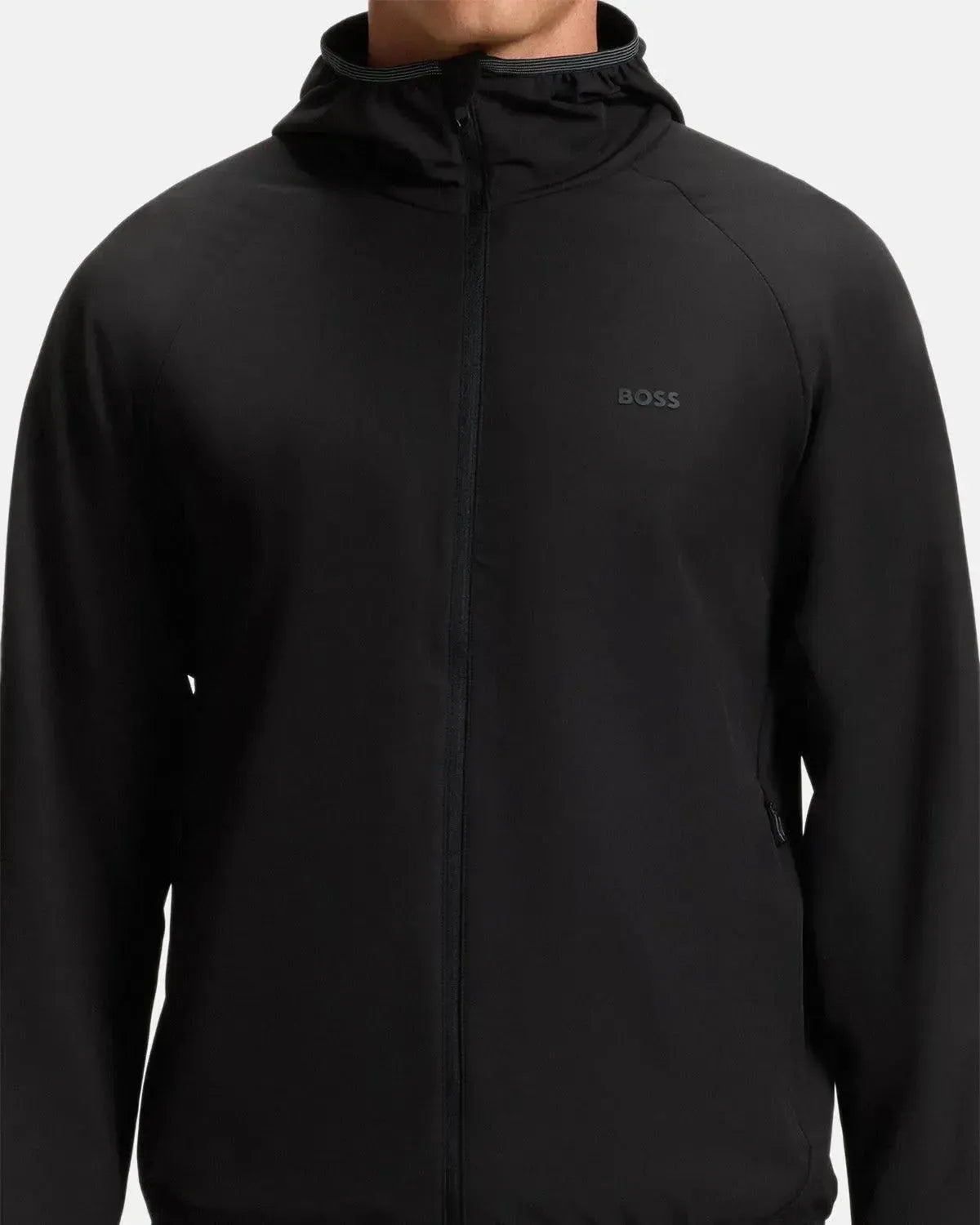 BOSS COMMUTER WATER REPELLENT STRETCH JACKET BLACK