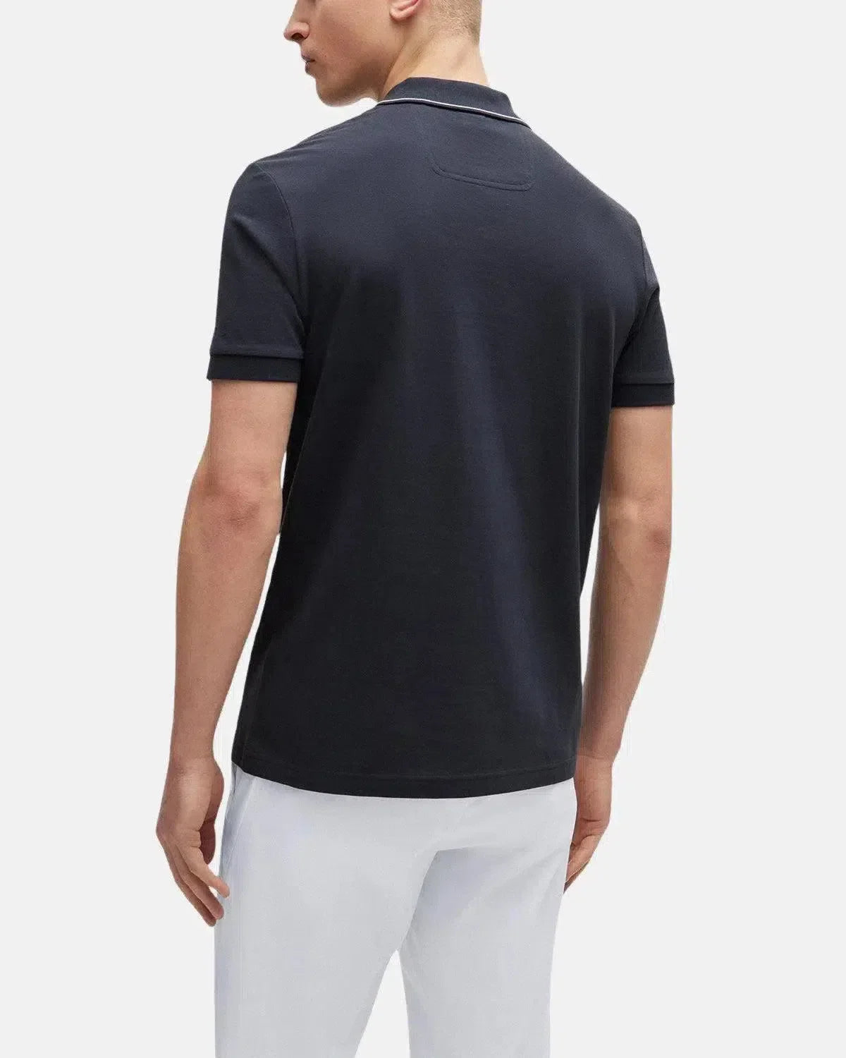BOSS PAULE 4 SLIM FIT POLO SHIRT DARK BLUE