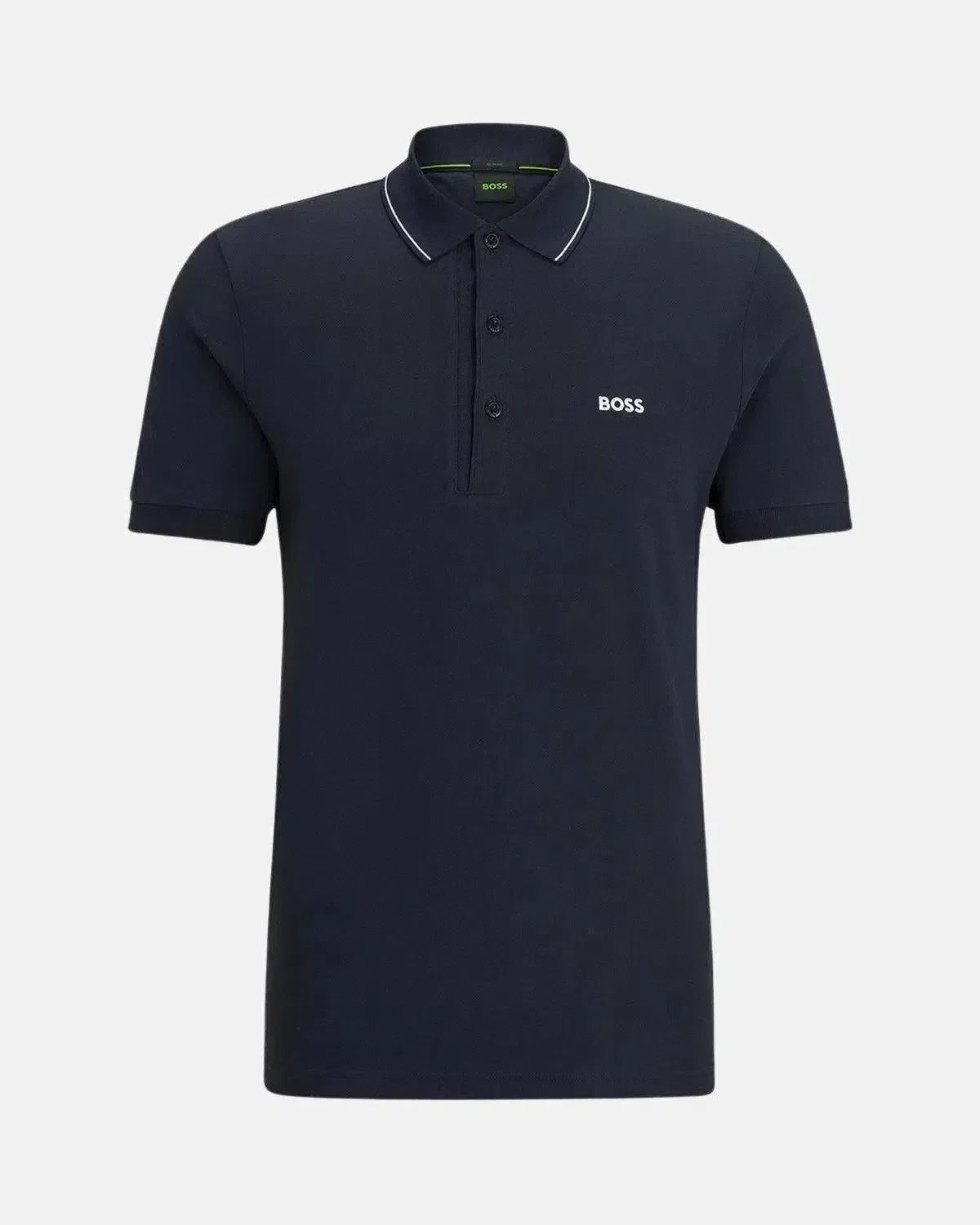 BOSS PAULE 4 SLIM FIT POLO SHIRT DARK BLUE