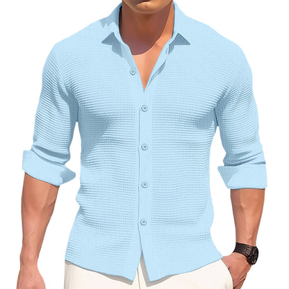 Camisa casual de algodão