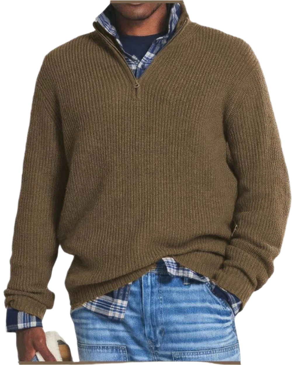 Camisola com fecho de correr Diego