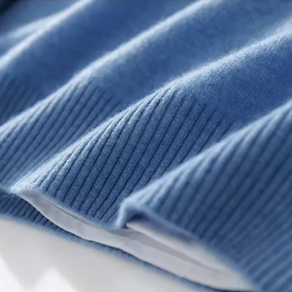 Camisola elegante com decote em V