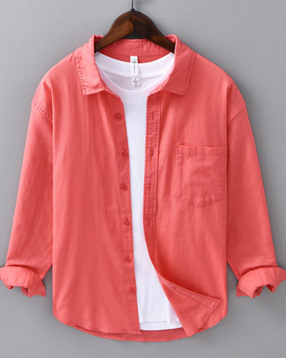 Camisa de linho Doha