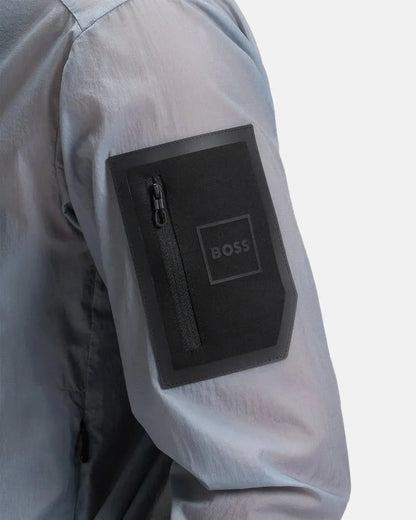 BOSS AIRYNIX LIGHTWEIGHT WATER REPELLENT JACKET GREY