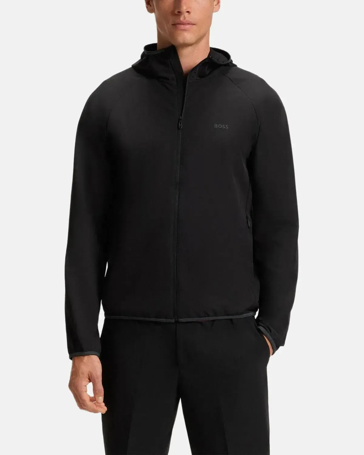 BOSS COMMUTER WATER REPELLENT STRETCH JACKET BLACK