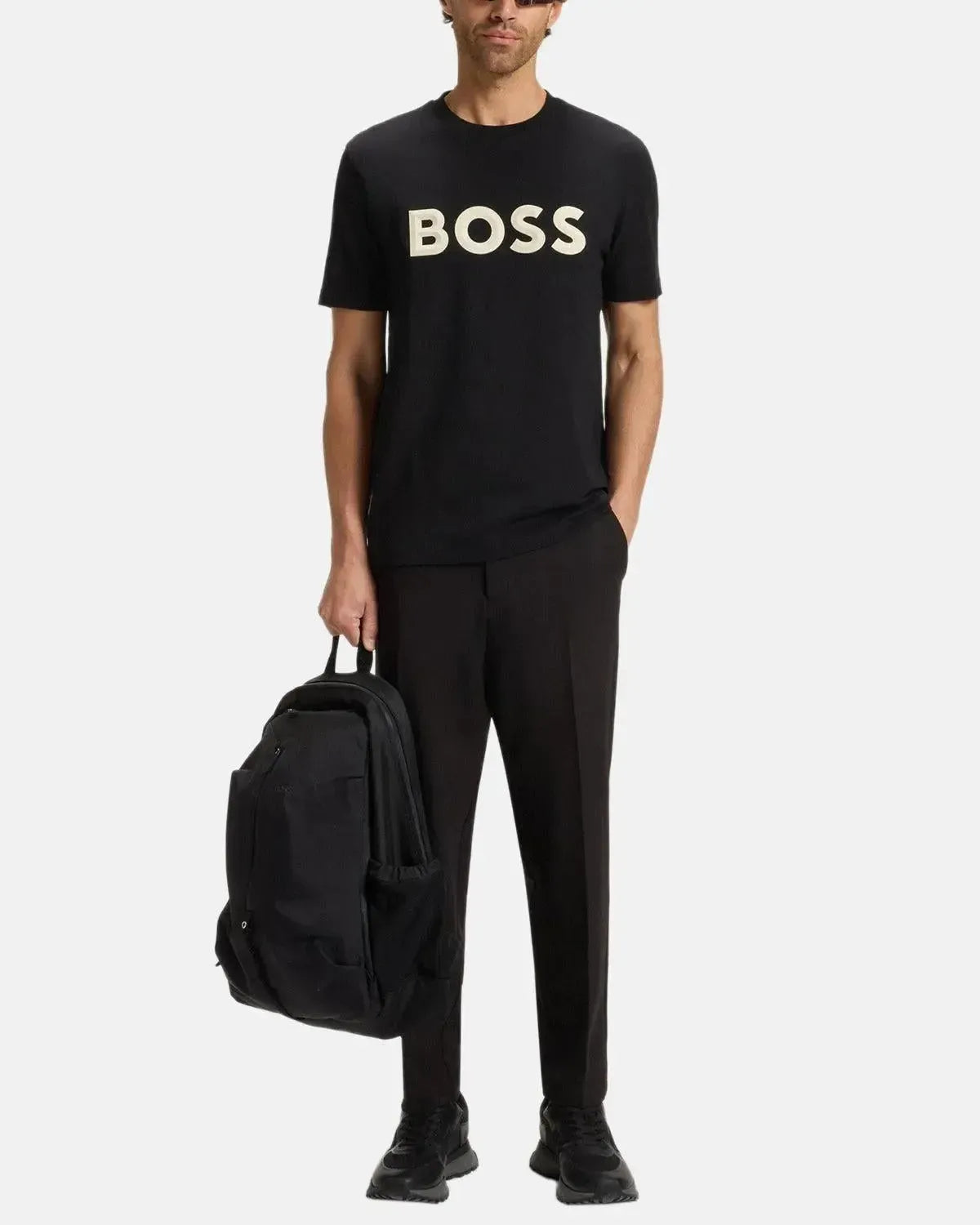 BOSS ICONIC ZONE T-SHIRT BLACK