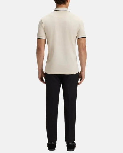 BOSS PADDY POLO SHIRT NATURAL