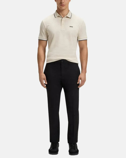 BOSS PADDY POLO SHIRT NATURAL