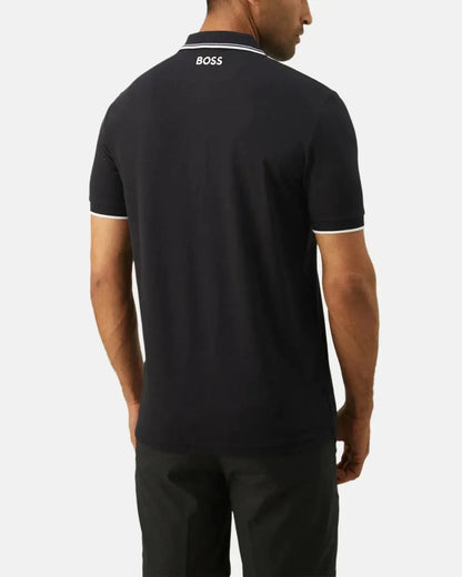 BOSS PADDY PRO POLO SHIRT DARK BLUE GREY