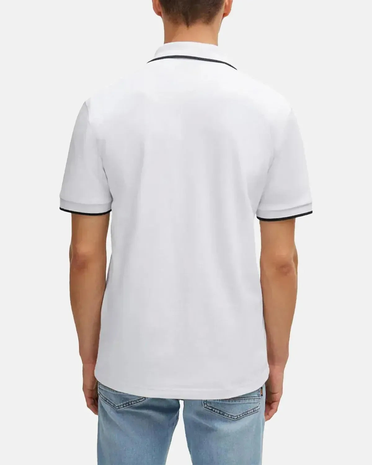 BOSS PASSERTIP POLO SHIRT WHITE