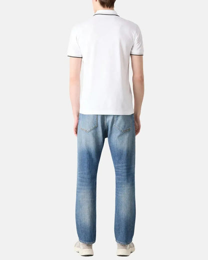 BOSS PAUL SLIM FIT POLO SHIRT WHITE